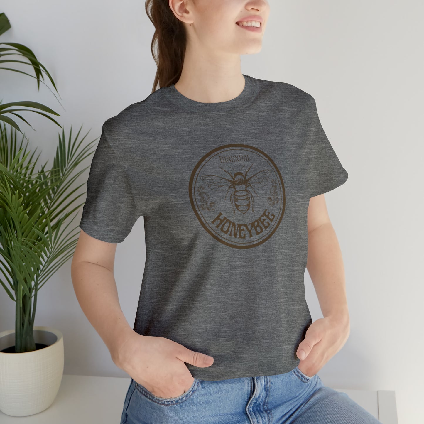 Bisexual Honeybee Unisex Jersey Short Sleeve Tee