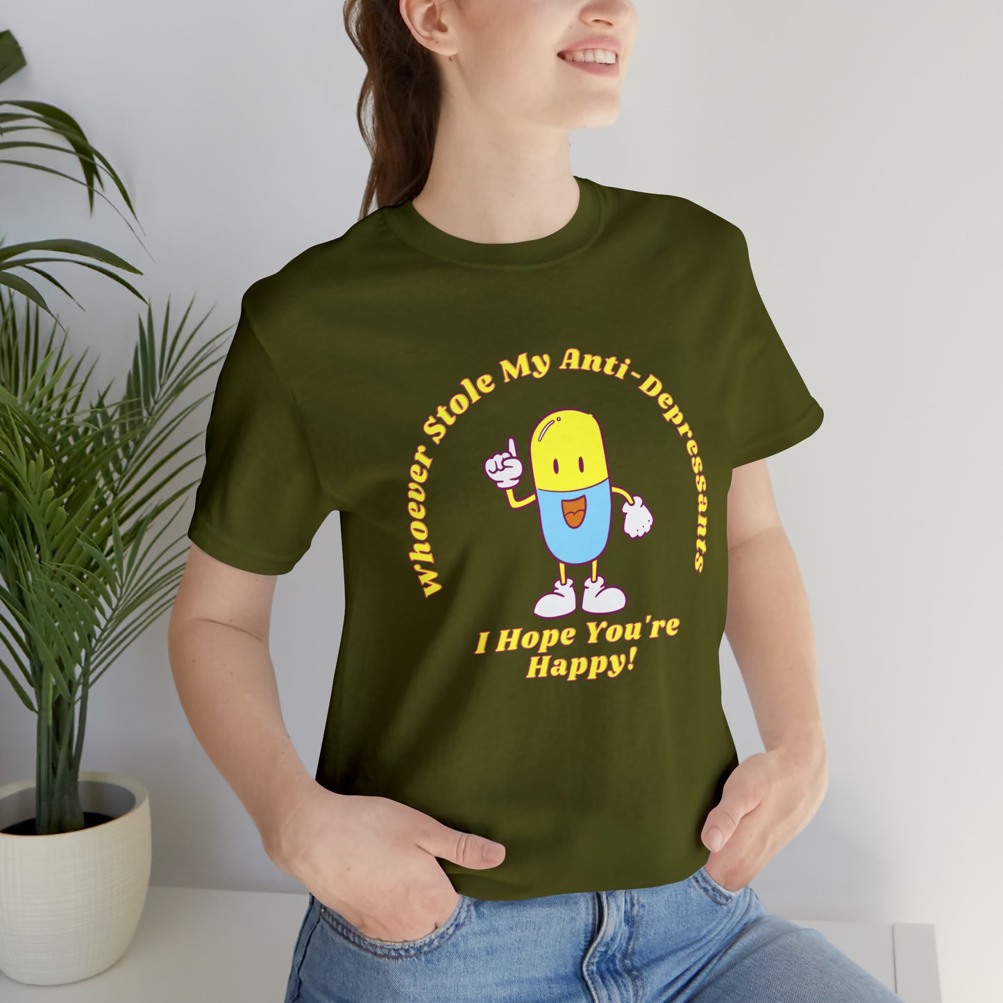 My Antidepressants Unisex Jersey Short Sleeve Tee