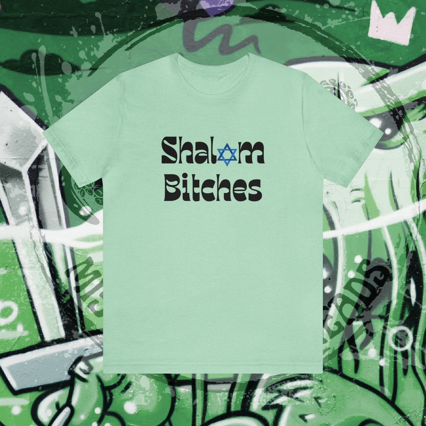 Shalom Unisex Jersey Short Sleeve Tee