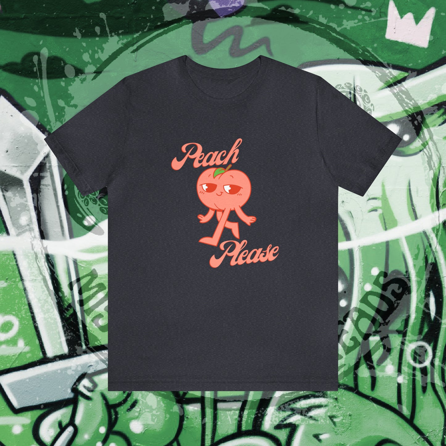 Peach Please Unisex Jersey Short Sleeve Tee