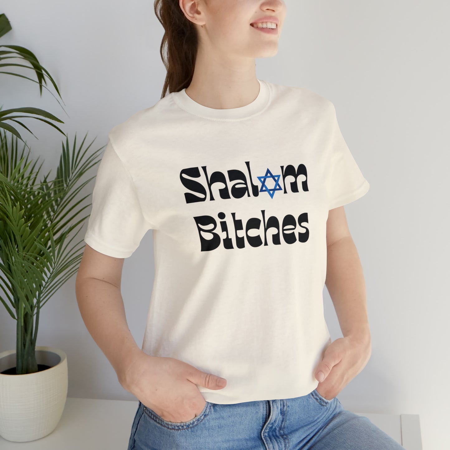 Shalom Unisex Jersey Short Sleeve Tee