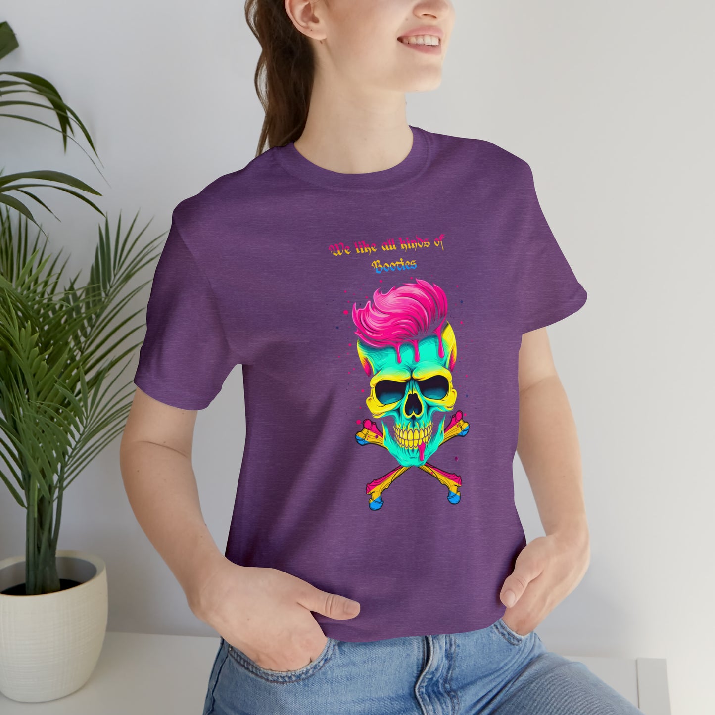 Pansexual Pirate Unisex Jersey Short Sleeve Tee