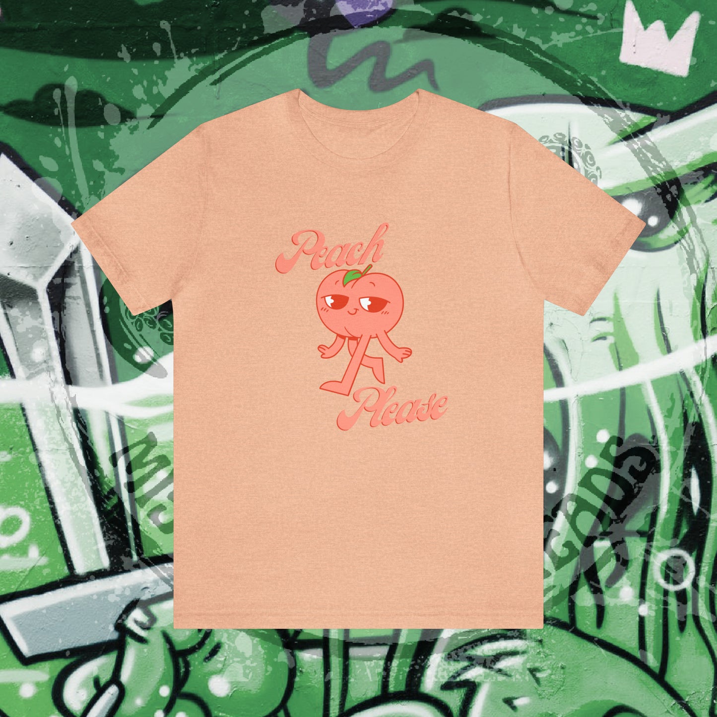 Peach Please Unisex Jersey Short Sleeve Tee