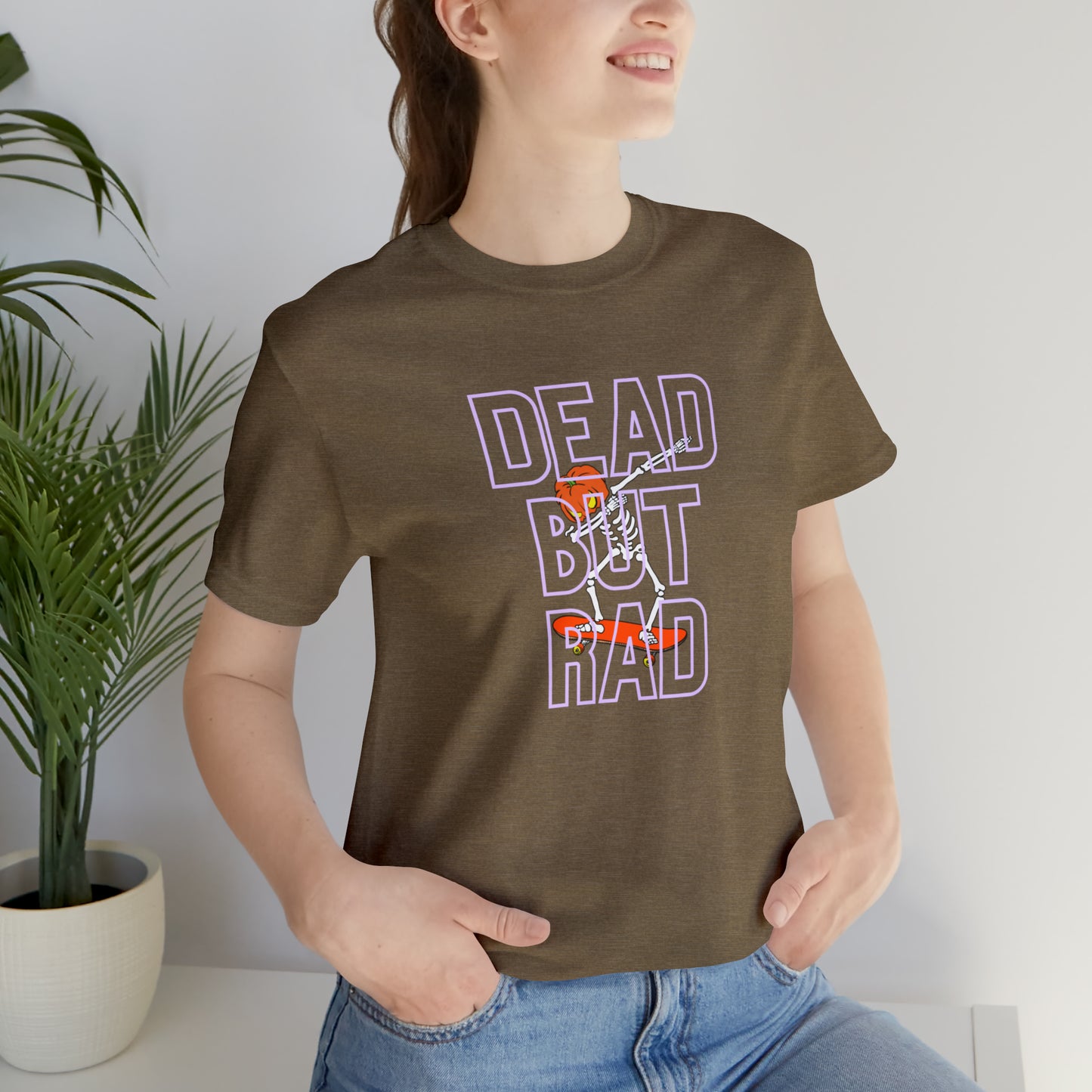 Dead But Rad pumpkin Unisex Jersey Short Sleeve Tee