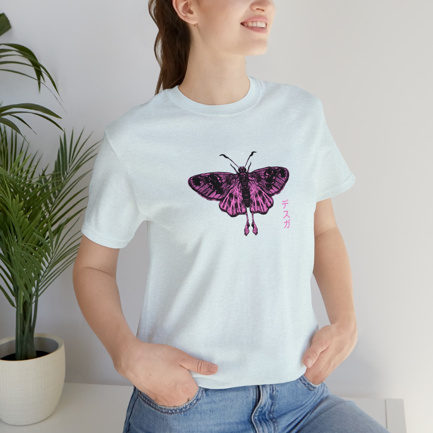 Death Moth Unisex Jersey Short Sleeve Tee