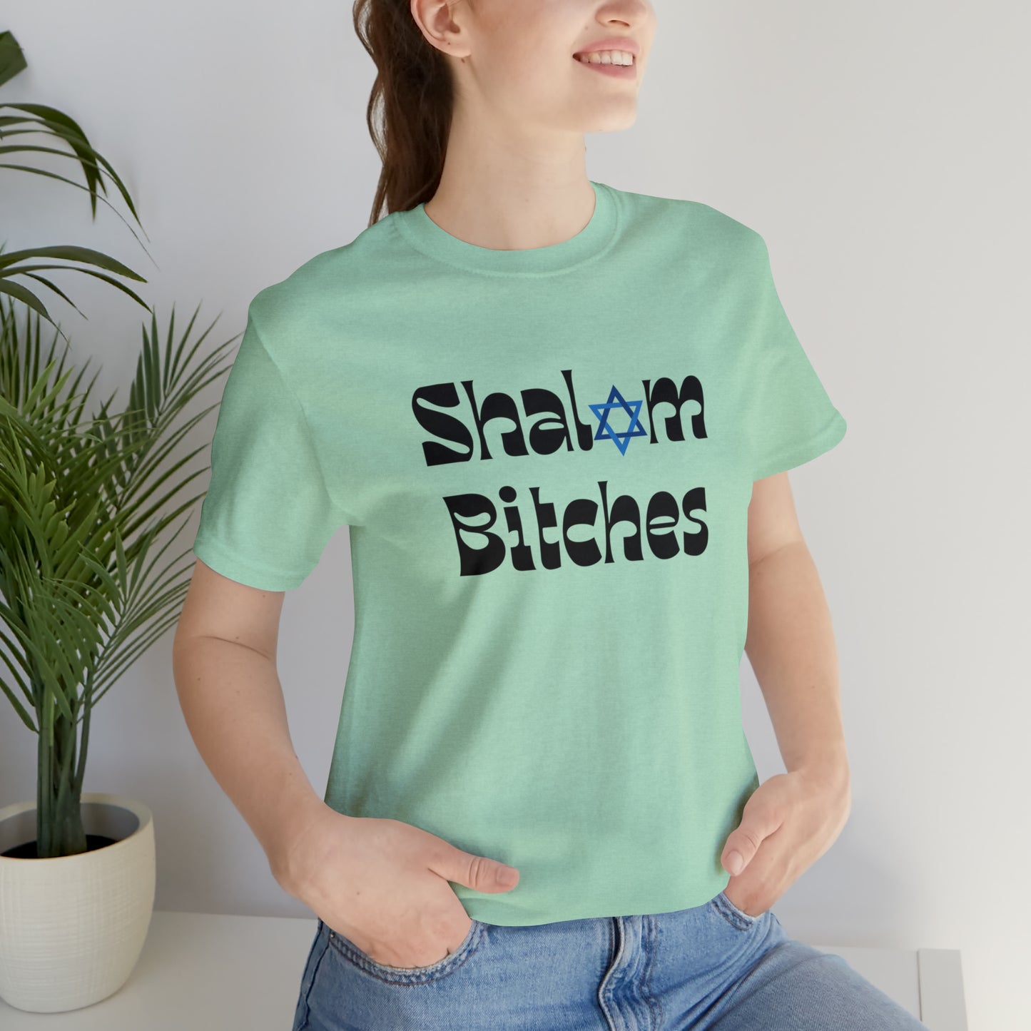 Shalom Unisex Jersey Short Sleeve Tee