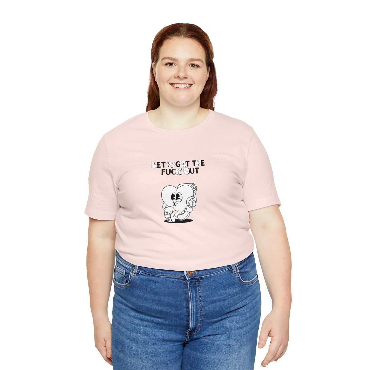 Let's get The Fuck Out Unisex Jersey Short Sleeve Tee