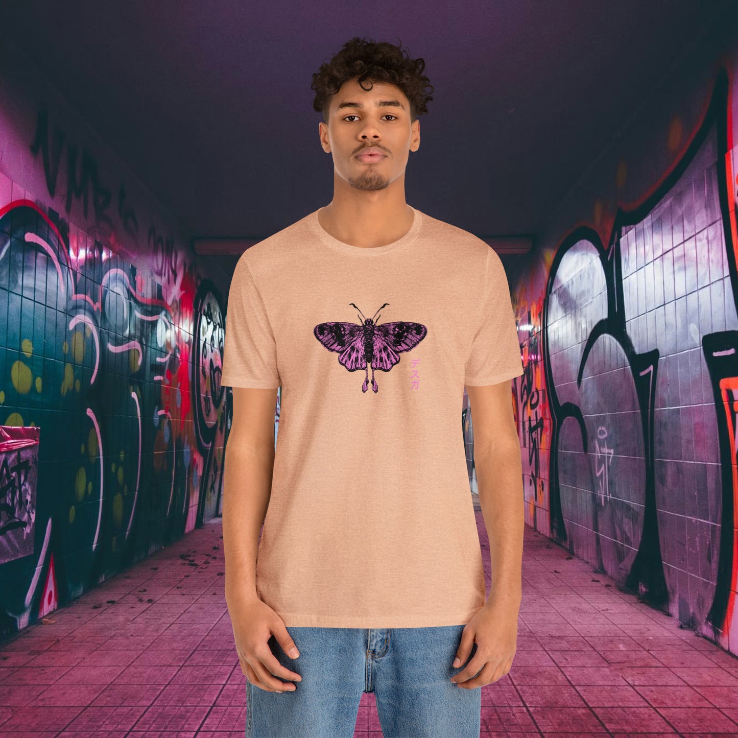 Death Moth Unisex Jersey Short Sleeve Tee