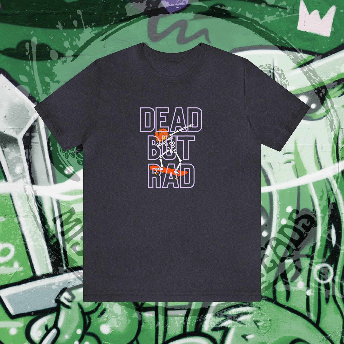 Dead But Rad pumpkin Unisex Jersey Short Sleeve Tee