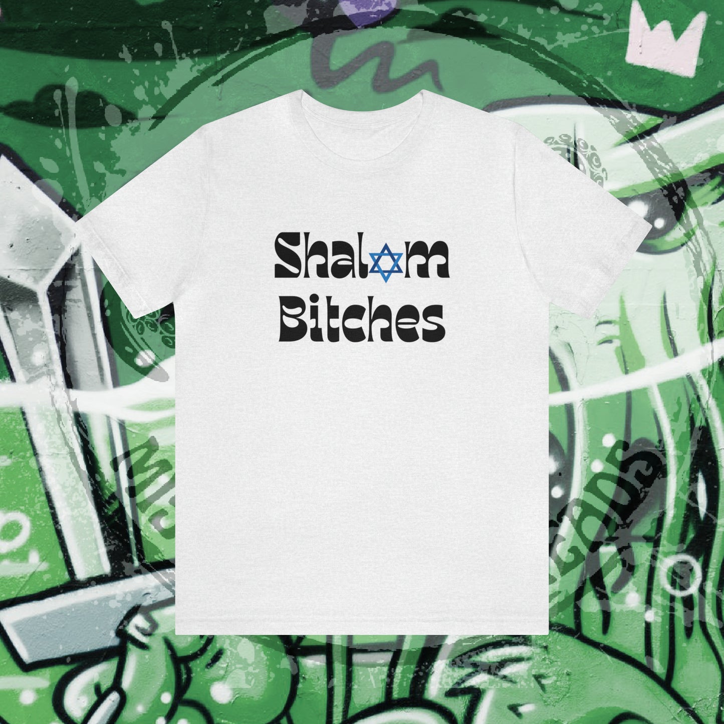 Shalom Unisex Jersey Short Sleeve Tee