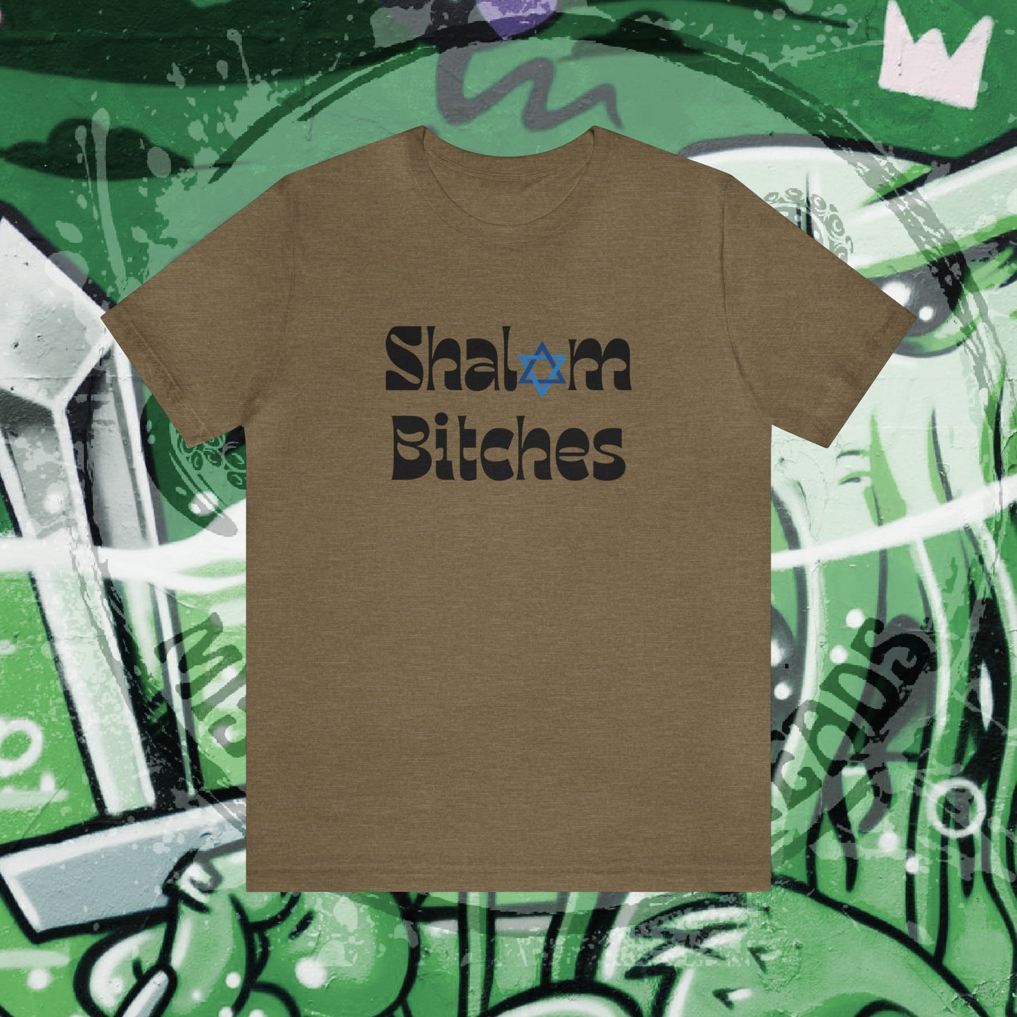 Shalom Unisex Jersey Short Sleeve Tee