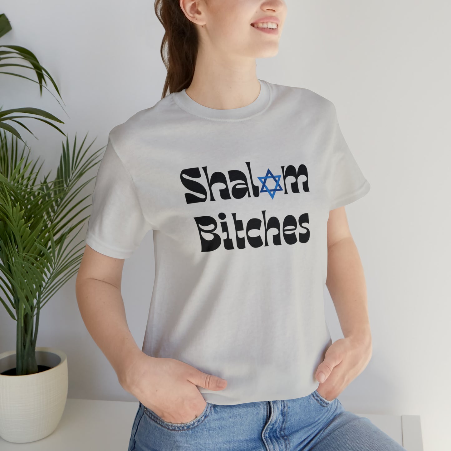 Shalom Unisex Jersey Short Sleeve Tee