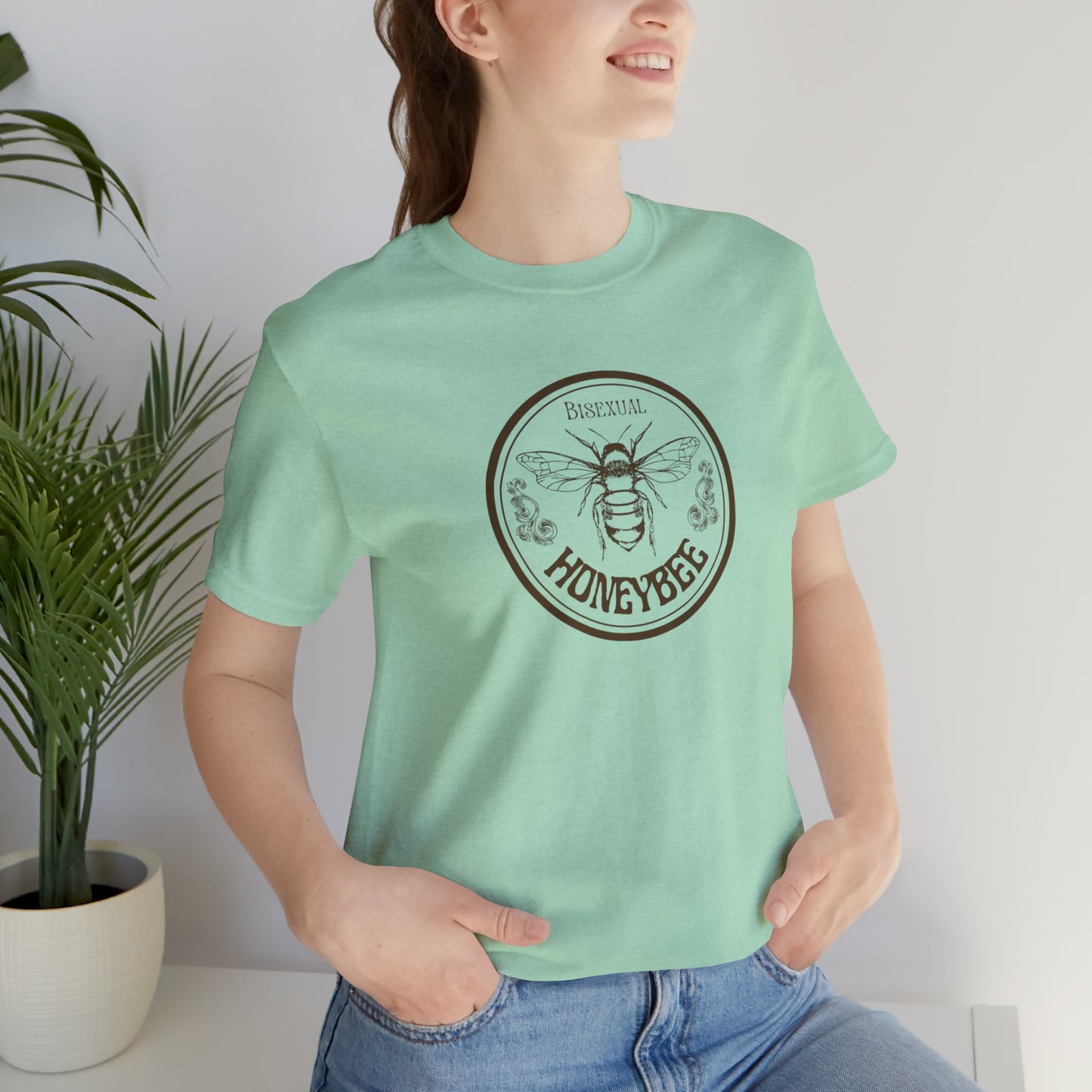 Bisexual Honeybee Unisex Jersey Short Sleeve Tee