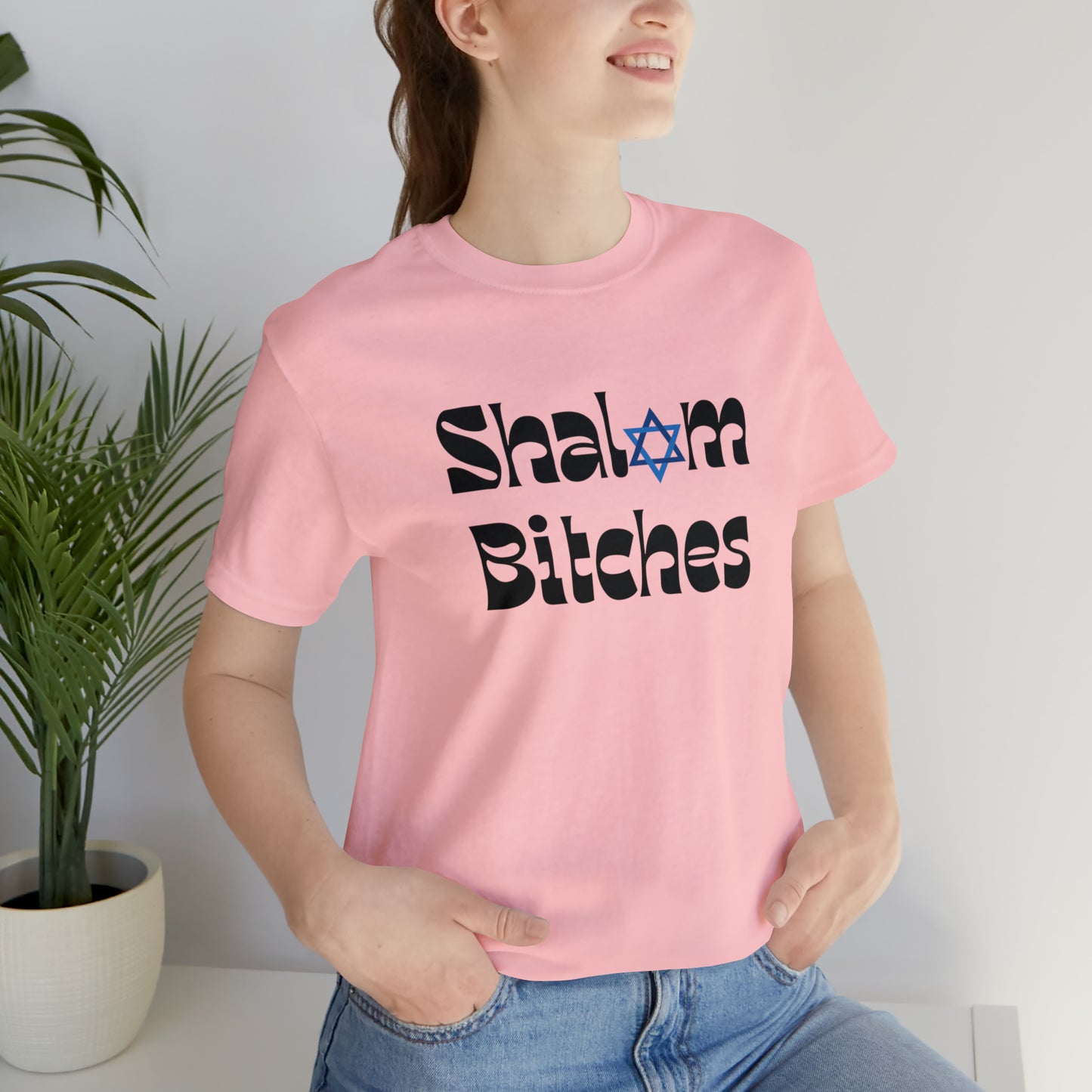 Shalom Unisex Jersey Short Sleeve Tee